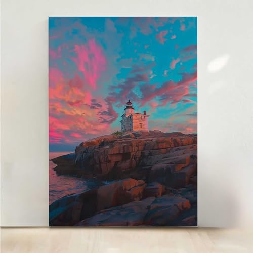 Landschaft Diamond Painting, 5D Leuchtturm Diamond Painting Erwachsene Diamant Malerei DIY Steine Kristall Kunst Bastelnset Erwachsene Anfänger Set, zur Zimmer Wanddeko, Geschenke 60x80CM PjY5525 L-H Landschaft Diamond Painting, 5D Leuchtturm Diamond Painting Erwachsene Diamant Malerei DIY Steine Kristall Kunst Bastelnset Erwachsene Anfänger Set, zur Zimmer Wanddeko, Geschenke 60x80CM PjY5525 L-H von RNXAOPEN