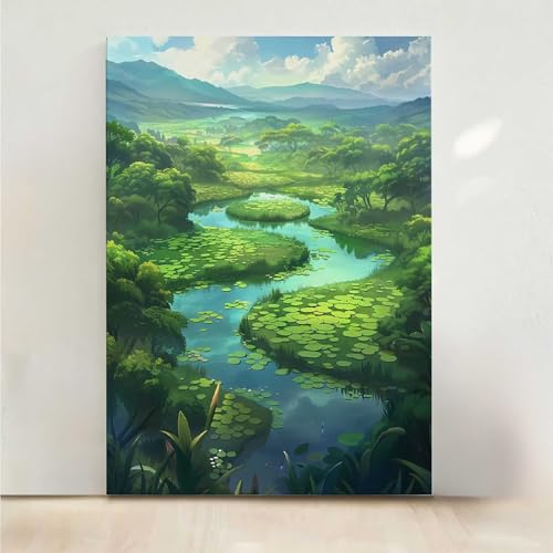 Landschaft Diamond Painting, 5D Wiese Diamond Painting Erwachsene Diamant Malerei DIY Steine Kristall Kunst Bastelnset Erwachsene Anfänger Set, zur Zimmer Wanddeko, Geschenke 40x50CM PjY7487 H-4 Landschaft Diamond Painting, 5D Wiese Diamond Painting Erwachsene Diamant Malerei DIY Steine Kristall Kunst Bastelnset Erwachsene Anfänger Set, zur Zimmer Wanddeko, Geschenke 40x50CM PjY7487 H-4 von RNXAOPEN
