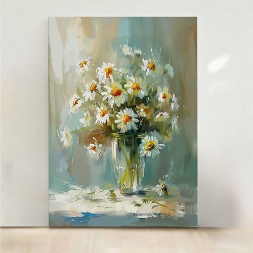 RNXAOPEN Blume Diamond Painting, 5D Blumen Diamond Painting Erwachsene Diamant Malerei DIY Steine Kristall Kunst Bastelnset Erwachsene Anfänger Set, zur Zimmer Wanddeko, Geschenke 30x40CM PjY7889 5-G von RNXAOPEN