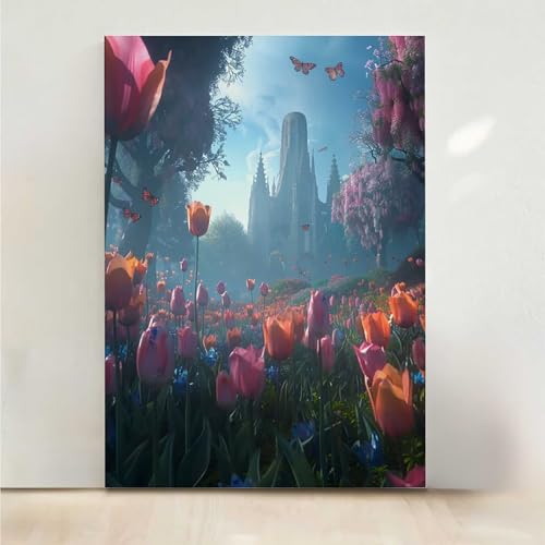 RNXAOPEN Blumen Diamond Painting, 5D Blume Diamond Painting Erwachsene Diamant Malerei DIY Steine Kristall Kunst Bastelnset Erwachsene Anfänger Set, zur Zimmer Wanddeko, Geschenke 40x50CM PjY1021 4-8 RNXAOPEN Blumen Diamond Painting, 5D Blume Diamond Painting Erwachsene Diamant Malerei DIY Steine Kristall Kunst Bastelnset Erwachsene Anfänger Set, zur Zimmer Wanddeko, Geschenke 40x50CM PjY1021 4-8 von RNXAOPEN
