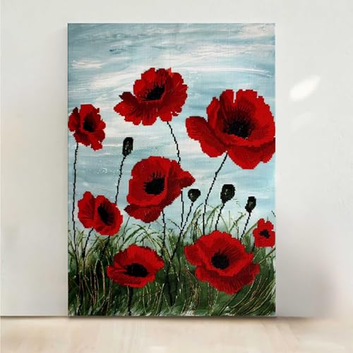 RNXAOPEN Blumen Diamond Painting, 5D Blume Diamond Painting Erwachsene Diamant Malerei DIY Steine Kristall Kunst Bastelnset Erwachsene Anfänger Set, zur Zimmer Wanddeko, Geschenke 60x80CM PjY1255 6-V RNXAOPEN Blumen Diamond Painting, 5D Blume Diamond Painting Erwachsene Diamant Malerei DIY Steine Kristall Kunst Bastelnset Erwachsene Anfänger Set, zur Zimmer Wanddeko, Geschenke 60x80CM PjY1255 6-V von RNXAOPEN
