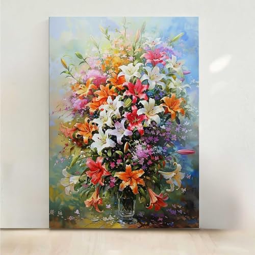 RNXAOPEN Diamond Painting Erwachsene Blume Diamant Painting Bilder Blumen 5D DIY Mosaikherstellung Basteln Erwachsene Anfänger Set für Heim Schlafzimmer Deko Wohnzimmer, Geschenke 70x95cm PjY1994 U-8 RNXAOPEN Diamond Painting Erwachsene Blume Diamant Painting Bilder Blumen 5D DIY Mosaikherstellung Basteln Erwachsene Anfänger Set für Heim Schlafzimmer Deko Wohnzimmer, Geschenke 70x95cm PjY1994 U-8 von RNXAOPEN