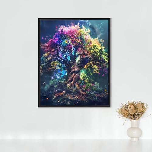 RNXAOPEN Diamond Painting Erwachsene Katze Diamond Painting Baum DIY Vollbohrer Diamant Malerei Set Anfänger, Diamant Kunst Malerei Stickerei Set, Wanddeko und Zimmer Deko, Geschenke 60x80CM PJY5 7-2 RNXAOPEN Diamond Painting Erwachsene Katze Diamond Painting Baum DIY Vollbohrer Diamant Malerei Set Anfänger, Diamant Kunst Malerei Stickerei Set, Wanddeko und Zimmer Deko, Geschenke 60x80CM PJY5 7-2 von RNXAOPEN