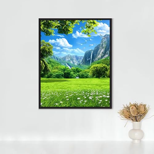 RNXAOPEN Diamond Painting Katze, Diamond Painting Erwachsene Feld Bastelset, DIY Diamant Malerei Runder Vollbohrer Diamanten Kinder Malerei Stickerei Kreuzstich Dekoration, Geschenk 30x40cm PJY2 3-0 von RNXAOPEN