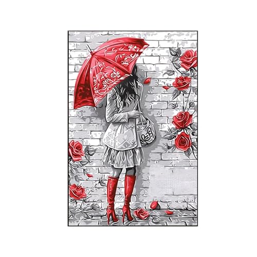 RNXAOPEN Figurenkunst Malen Nach Zahlen Erwachsene, Malen Nach Zahlen Pfirsichblütenbaum, DIY Paint by Numbers Set Pinseln und Acrylfarben für Geeignet mit Zimmer Deko Asthetik, Geschenke 70x95cm Z-D von RNXAOPEN