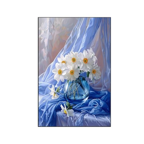 RNXAOPEN Malen Nach Zahlen Erwachsene Halo Malen Nach Zahlen, Paint by Numbers Glasflasche Bastelset Erwachsene Frauen mit Pinseln und Acrylfarben für Deko Schlafzimmer, Geschenke (80x110cm) L-I von RNXAOPEN
