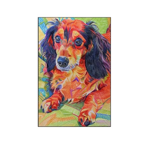 RNXAOPEN Malen Nach Zahlen Erwachsene Tier Malen Nach Zahlen, Paint by Numbers Hund Bastelset Erwachsene Frauen mit Pinseln und Acrylfarben für Deko Schlafzimmer, Geschenke für Frauen 90x120cm L-B RNXAOPEN Malen Nach Zahlen Erwachsene Tier Malen Nach Zahlen, Paint by Numbers Hund Bastelset Erwachsene Frauen mit Pinseln und Acrylfarben für Deko Schlafzimmer, Geschenke für Frauen 90x120cm L-B von RNXAOPEN