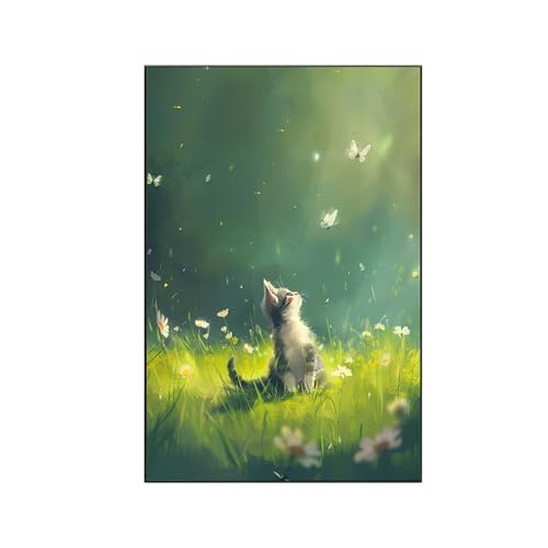 RNXAOPEN Tier Malen Nach Zahlen Erwachsene, Malen Nach Zahlen Katze, DIY Paint by Numbers Set Pinseln und Acrylfarben für Anfänger Geeignet mit für Wohnzimmer Deko Asthetik, Geschenke 30x40cm 5-9 RNXAOPEN Tier Malen Nach Zahlen Erwachsene, Malen Nach Zahlen Katze, DIY Paint by Numbers Set Pinseln und Acrylfarben für Anfänger Geeignet mit für Wohnzimmer Deko Asthetik, Geschenke 30x40cm 5-9 von RNXAOPEN