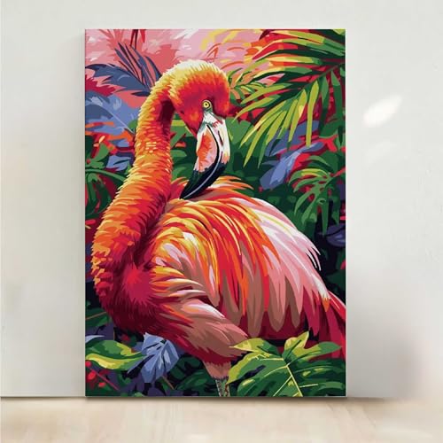 Tier Diamond Painting, 5D Vogel Diamond Painting Erwachsene Diamant Malerei DIY Steine Kristall Kunst Bastelnset Erwachsene Anfänger Set, zur Zimmer Wanddeko, Geschenke für Frauen 40x50cm PjY8469 C-3 von RNXAOPEN