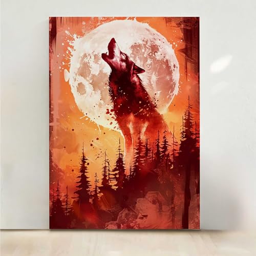 Wolf Diamond Painting, 5D Tier Diamond Painting Erwachsene Diamant Malerei DIY Steine Kristall Kunst Bastelnset Erwachsene Anfänger Set, zur Zimmer Wanddeko, Geschenke für Frauen 30x40cm PjY8029 3-6 Wolf Diamond Painting, 5D Tier Diamond Painting Erwachsene Diamant Malerei DIY Steine Kristall Kunst Bastelnset Erwachsene Anfänger Set, zur Zimmer Wanddeko, Geschenke für Frauen 30x40cm PjY8029 3-6 von RNXAOPEN