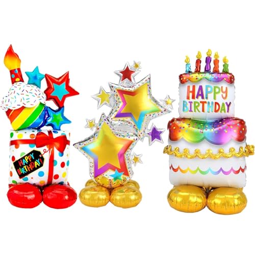 3 Stück Folienballon, Folienballon Geburtstag, Folienballons, Luftballons Geburtstag, Ballons Geburtstag, Geburtstagsballon, Folien-Luftballon, füR Geburtstag, Party, Dekoration, Geschenk-Deko 3 Stück Folienballon, Folienballon Geburtstag, Folienballons, Luftballons Geburtstag, Ballons Geburtstag, Geburtstagsballon, Folien-Luftballon, füR Geburtstag, Party, Dekoration, Geschenk-Deko von RNXSIB