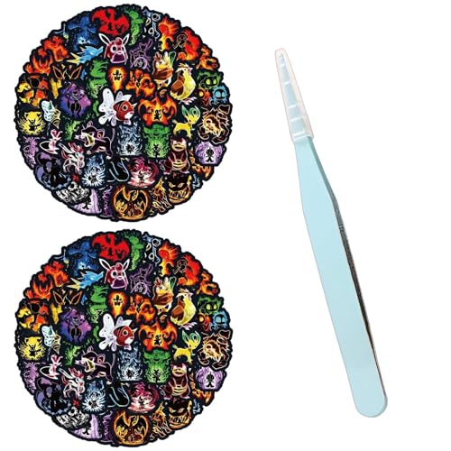 Neon Aufkleber 2 Platten 120 Stück Kofferaufkleber, Wasserdicht, Coole Sticker für Schultaschen, Wasserfeste Vinyl Sticker Decals Coole Graffiti Sticker, Mit Grüner Pinzette, Einfach zu Bedienen Neon Aufkleber 2 Platten 120 Stück Kofferaufkleber, Wasserdicht, Coole Sticker für Schultaschen, Wasserfeste Vinyl Sticker Decals Coole Graffiti Sticker, Mit Grüner Pinzette, Einfach zu Bedienen von RNXSIB