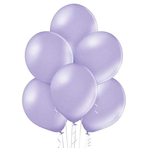 50 Luftballons Bio Latex 27 cm, Farbe:Lavender Metallic 50 Luftballons Bio Latex 27 cm, Farbe:Lavender Metallic von ROB'S BALLOONS