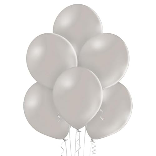 50 Luftballons Bio Latex 27 cm, Farbe:Warm Grey 50 Luftballons Bio Latex 27 cm, Farbe:Warm Grey von ROB'S BALLOONS