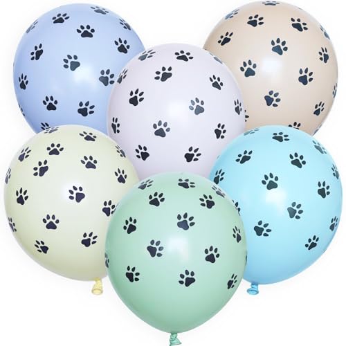 6 Stk. Luftballons Paws 12' Bio Party Geburtstag Hunde Pfoten Dog 6 Stk. Luftballons Paws 12' Bio Party Geburtstag Hunde Pfoten Dog von ROB'S BALLOONS
