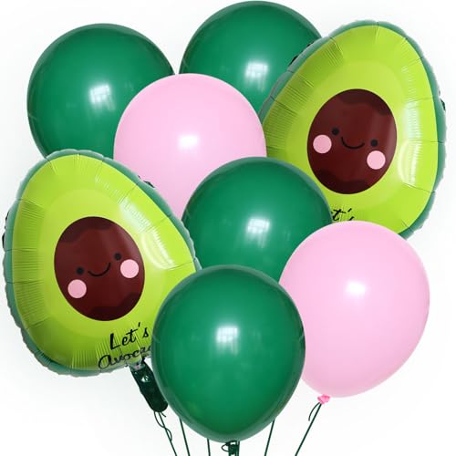 Luftballons Avocado Grün Rosa Latex Helium Folienballons Luftballons Avocado Grün Rosa Latex Helium Folienballons von ROB'S BALLOONS