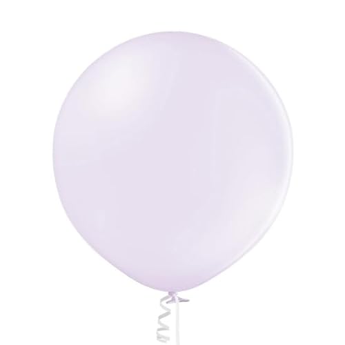 XL Luftballon 60 cm Latex Pastell Chrom Metallic Geburtstag Deko Party, Farbe:Lilac Breeze von ROB'S BALLOONS