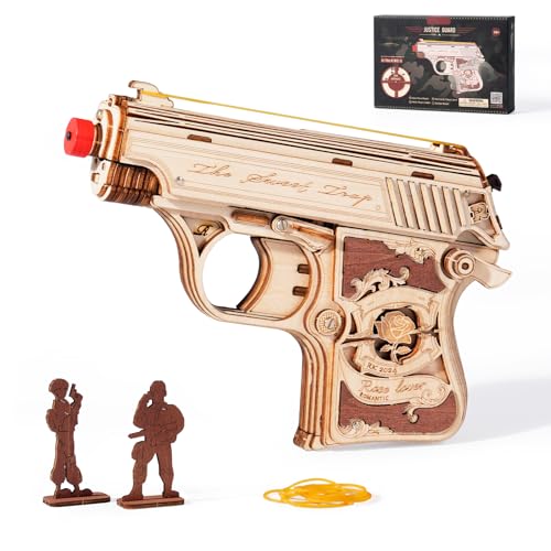 ROBOTIME Holzpuzzle 3D Holz Bausatz: Holz Basteln Holzbausatz für Kinder Erwachsene Modellbausatz Puzzle mit Gummiband und Ziele Spielzeug Weihnachts Geschenke LQ502 ROBOTIME Holzpuzzle 3D Holz Bausatz: Holz Basteln Holzbausatz für Kinder Erwachsene Modellbausatz Puzzle mit Gummiband und Ziele Spielzeug Weihnachts Geschenke LQ502 von ROBOTIME