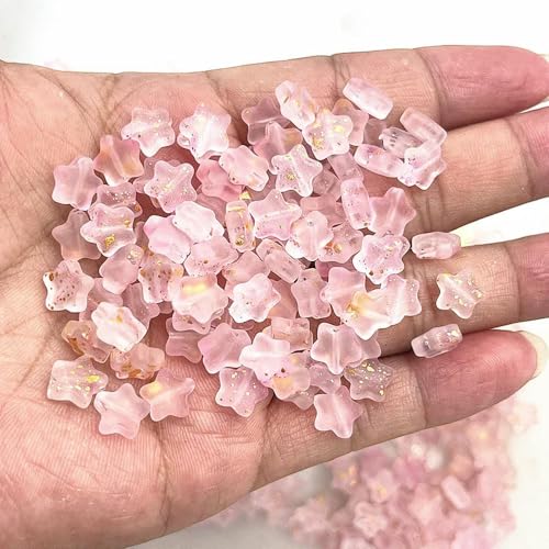 30 Stück 8 mm fünfzackige sternförmige matte Glasperlen, lose Abstandsperlen für die Schmuckherstellung, DIY, handgefertigte Armbänder, Ohrringe 30 Stück 8 mm fünfzackige sternförmige matte Glasperlen, lose Abstandsperlen für die Schmuckherstellung, DIY, handgefertigte Armbänder, Ohrringe von ROCILB