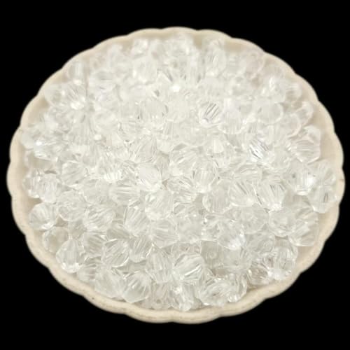 300 Stück/Set 4 mm/5 mm/6 mm/8 mm transparente, bonbonfarbene Spike-Acryl-Loseperlen für die Herstellung von Halsketten, Armbändern und Schmuck 300 Stück/Set 4 mm/5 mm/6 mm/8 mm transparente, bonbonfarbene Spike-Acryl-Loseperlen für die Herstellung von Halsketten, Armbändern und Schmuck von ROCILB