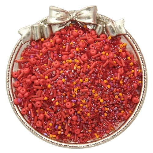 800 Stück Gemischte Glasperlen in verschiedenen Formen, Japan Toho Spacer Beads für DIY Hochzeit Handwerk Damen Bekleidung Zubehör 800 Stück Gemischte Glasperlen in verschiedenen Formen, Japan Toho Spacer Beads für DIY Hochzeit Handwerk Damen Bekleidung Zubehör von ROCILB
