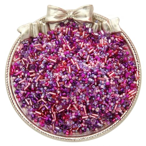 800 Stück Gemischte Glasperlen in verschiedenen Formen, Japan Toho Spacer Beads für DIY Hochzeit Handwerk Damen Bekleidung Zubehör 800 Stück Gemischte Glasperlen in verschiedenen Formen, Japan Toho Spacer Beads für DIY Hochzeit Handwerk Damen Bekleidung Zubehör von ROCILB