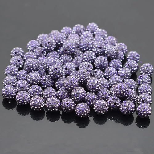 Mischfarben Strass Kristallkugel Perlen Spacer Perlen für Schmuckherstellung Armband DIY Zubehör Mischfarben Strass Kristallkugel Perlen Spacer Perlen für Schmuckherstellung Armband DIY Zubehör von ROCILB