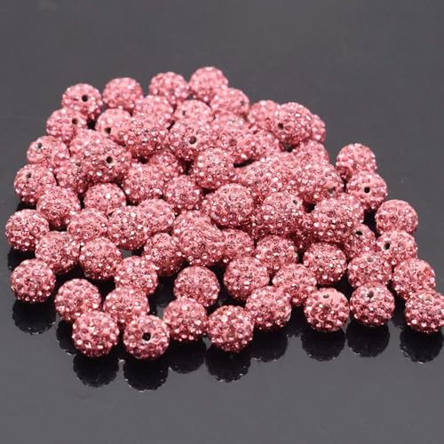 Mischfarben Strass Kristallkugel Perlen Spacer Perlen für Schmuckherstellung Armband DIY Zubehör Mischfarben Strass Kristallkugel Perlen Spacer Perlen für Schmuckherstellung Armband DIY Zubehör von ROCILB