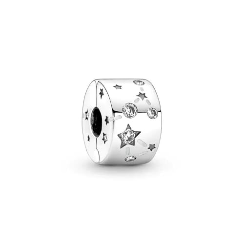 ROCILB Armbandschmuck, funkelnder Reihenclip, Schmetterlingsclip, Herbarium-Cluster-Sicherheitskette, Charm-Perle von ROCILB