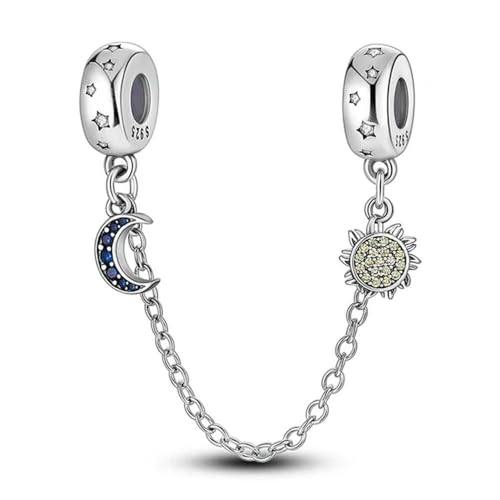 ROCILB Silber Gänseblümchenblatt Glänzend Split Kette Schnalle Charm Fit für DIY Armbänder Frauen BoutiqueJewelry von ROCILB