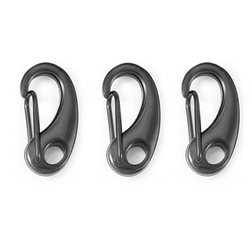 ROCKPOEM Karabinerverschlüsse für Armbänder, Halsketten, Schmuckherstellung, Federkarabiner, Schlüsselanhänger, 5 Stück von ROCKPOEM