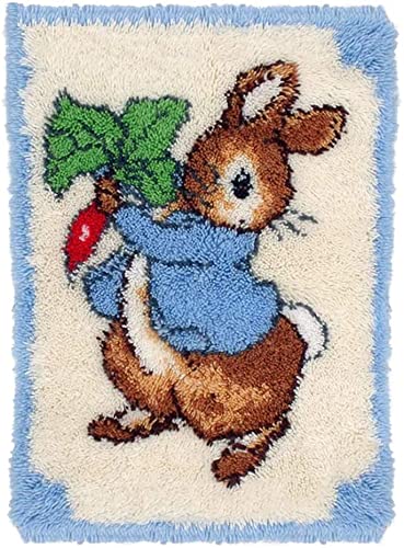 ROCKY&CHAO Knüpfhaken-Set, Teppich-Stickset, Häkel-Leinwand, Muster, Handarbeiten für Kinder und Erwachsene, Anfänger, 50,8 x 38,1 cm ROCKY&CHAO Knüpfhaken-Set, Teppich-Stickset, Häkel-Leinwand, Muster, Handarbeiten für Kinder und Erwachsene, Anfänger, 50,8 x 38,1 cm von ROCKY&CHAO