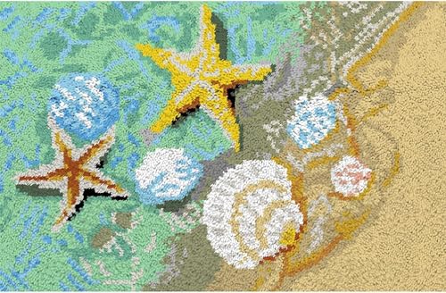 ROCKY&CHAO Knüpfhaken-Teppich-Set DIY-Knüpfhaken Teppichherstellungs für Erwachsene Kinder Kreuzstich Teppichherstellung Heimdekoration 50 * 38 cm ROCKY&CHAO Knüpfhaken-Teppich-Set DIY-Knüpfhaken Teppichherstellungs für Erwachsene Kinder Kreuzstich Teppichherstellung Heimdekoration 50 * 38 cm von ROCKY&CHAO