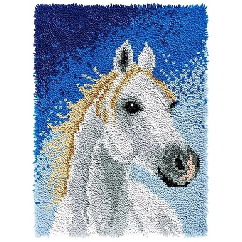 ROCKY&CHAO Knüpfhaken-Teppich-Set DIY-Knüpfhaken Teppichherstellungs für Erwachsene Kinder Kreuzstich Teppichherstellung Heimdekoration 50 * 38cm-0623-14 ROCKY&CHAO Knüpfhaken-Teppich-Set DIY-Knüpfhaken Teppichherstellungs für Erwachsene Kinder Kreuzstich Teppichherstellung Heimdekoration 50 * 38cm-0623-14 von ROCKY&CHAO