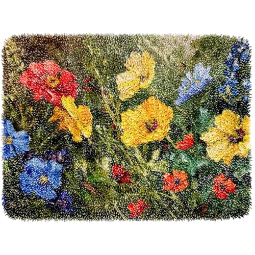 ROCKY&CHAO Knüpfhaken-Teppich-Set DIY-Knüpfhaken Teppichherstellungs für Erwachsene Kinder Kreuzstich Teppichherstellung Heimdekoration 50 * 38cm-0507L ROCKY&CHAO Knüpfhaken-Teppich-Set DIY-Knüpfhaken Teppichherstellungs für Erwachsene Kinder Kreuzstich Teppichherstellung Heimdekoration 50 * 38cm-0507L von ROCKY&CHAO