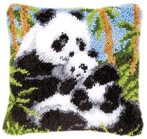 ROCKY&CHAO Knüpfteppich Zum Selber Knüpf-Sets mit Kissen knüpfen-Set 43x43cm Kissenbezug-Set für Erwachsene und Kinder Latch Hook Kit Heimaccessoire, Wandkunst ROCKY&CHAO Knüpfteppich Zum Selber Knüpf-Sets mit Kissen knüpfen-Set 43x43cm Kissenbezug-Set für Erwachsene und Kinder Latch Hook Kit Heimaccessoire, Wandkunst von ROCKY&CHAO