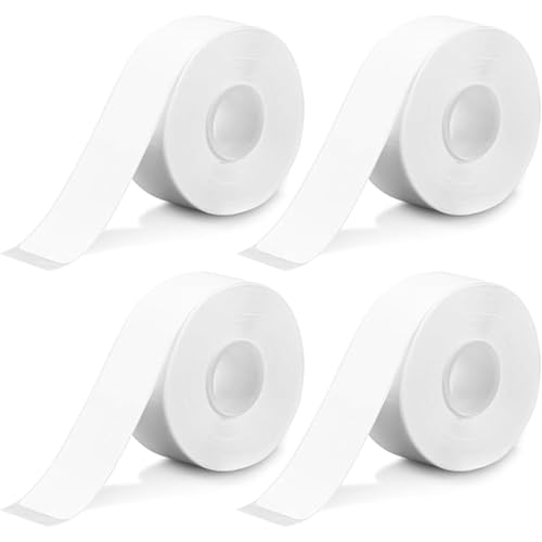 RODISHOMM 4 Rollen Selbstklebende Thermo-Etikettenbänder, Wasserfeste Etiketten für Etikettendrucker, Ideal für Barcode, Name, Datum, Preis und mehr, 15mm x 4m, Für Zuhause, Büro und Schule RODISHOMM 4 Rollen Selbstklebende Thermo-Etikettenbänder, Wasserfeste Etiketten für Etikettendrucker, Ideal für Barcode, Name, Datum, Preis und mehr, 15mm x 4m, Für Zuhause, Büro und Schule von RODISHOMM