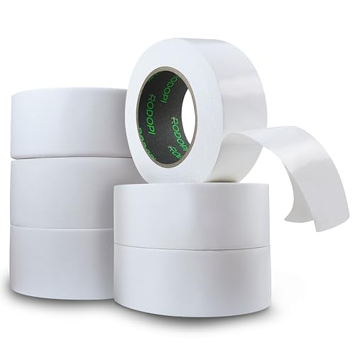 RODOPI Doppelseitiges Klebeband CarpetFix Teppichklebeband extra stark 50mm x 25m Doppelklebeband Weiß Klebebänder doppelseitig 0,25mm dünn für Teppich RODOPI Doppelseitiges Klebeband CarpetFix Teppichklebeband extra stark 50mm x 25m Doppelklebeband Weiß Klebebänder doppelseitig 0,25mm dünn für Teppich von RODOPI