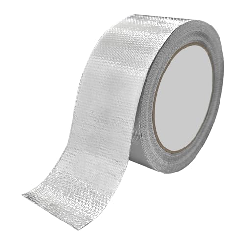 ROEOWENE Aluminiumband 50mm x 20m Aluminium Band Selbstklebend Aluminium-Klebeband Hitzebeständig Alu Klebeband Wasserdichtes Aluminiumfolienband Dampfsperre Aluband Alu Tape zum Versiegeln,Reparieren ROEOWENE Aluminiumband 50mm x 20m Aluminium Band Selbstklebend Aluminium-Klebeband Hitzebeständig Alu Klebeband Wasserdichtes Aluminiumfolienband Dampfsperre Aluband Alu Tape zum Versiegeln,Reparieren von ROEOWENE