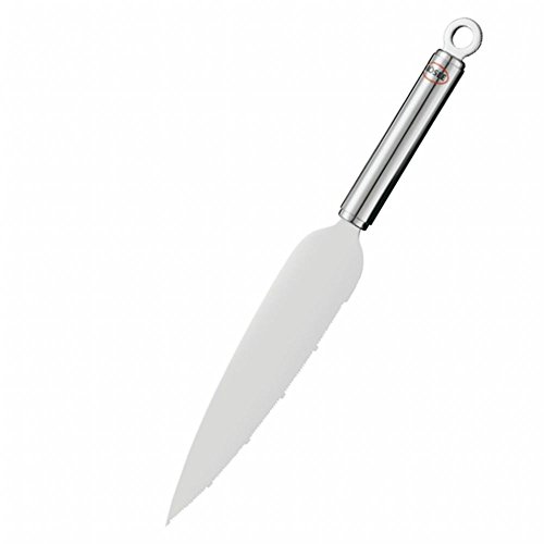 RÖSLE Tortenmesser, Hochwertiges Kuchenmesser zum Teilen und Verteilen von Torten und Kuchen, feine Zahnung, Edelstahl 18/10, Länge 29,5 cm RÖSLE Tortenmesser, Hochwertiges Kuchenmesser zum Teilen und Verteilen von Torten und Kuchen, feine Zahnung, Edelstahl 18/10, Länge 29,5 cm von Rösle