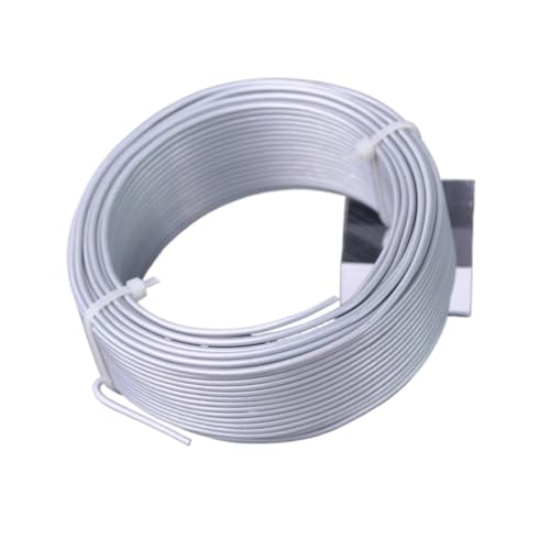 Aluminiumdraht 1 Rolle 250 g 1,0 mm 1,5 mm 2,0 mm 2,5 mm 3,0 mm Aluminium-Weichmetall-Basteldraht for Schmuckherstellung for Selbermachen Für Schmuckherstellung Handwerk Modellbau(21-,2.0mm ( 1 Roll ) Aluminiumdraht 1 Rolle 250 g 1,0 mm 1,5 mm 2,0 mm 2,5 mm 3,0 mm Aluminium-Weichmetall-Basteldraht for Schmuckherstellung for Selbermachen Für Schmuckherstellung Handwerk Modellbau(21-,2.0mm ( 1 Roll ) von ROEUIPG