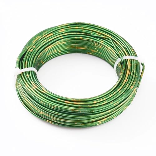 Aluminiumdraht 1 Rolle Aluminiumdraht 1,5/2/2,5 mm, Schwarz, Grün, Gold, Schmuckdraht, Zubehör for Armbänder, Halsketten, Heimwerkerzubehör Für Schmuckherstellung Handwerk Modellbau(Green Mix Gold,2.5 Aluminiumdraht 1 Rolle Aluminiumdraht 1,5/2/2,5 mm, Schwarz, Grün, Gold, Schmuckdraht, Zubehör for Armbänder, Halsketten, Heimwerkerzubehör Für Schmuckherstellung Handwerk Modellbau(Green Mix Gold,2.5 von ROEUIPG