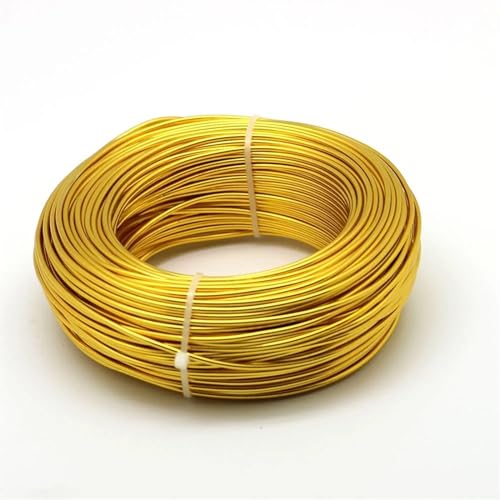 Aluminiumdraht 3,0 mm 4 mm 25/12 Meter Aluminiumdraht Schmuckzubehör zur Schmuckherstellung DIY Aluminium Basteldraht Silber Gold Schmuck Weichmetalldraht Für Schmuckherstellung Handwerk Modellbau(Gol Aluminiumdraht 3,0 mm 4 mm 25/12 Meter Aluminiumdraht Schmuckzubehör zur Schmuckherstellung DIY Aluminium Basteldraht Silber Gold Schmuck Weichmetalldraht Für Schmuckherstellung Handwerk Modellbau(Gol von ROEUIPG