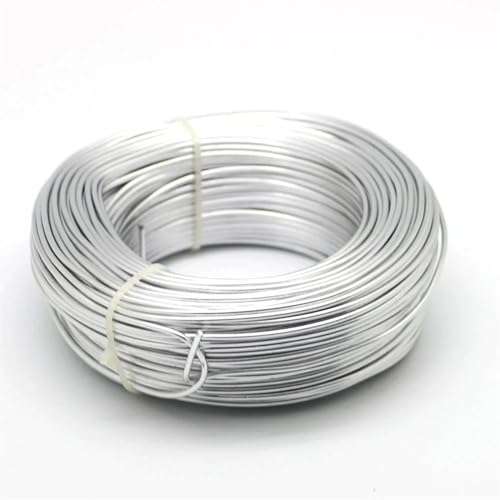 Aluminiumdraht 3,0 mm 4 mm 25/12 Meter Aluminiumdraht Schmuckzubehör zur Schmuckherstellung DIY Aluminium Basteldraht Silber Gold Schmuck Weichmetalldraht Für Schmuckherstellung Handwerk Modellbau(Sil Aluminiumdraht 3,0 mm 4 mm 25/12 Meter Aluminiumdraht Schmuckzubehör zur Schmuckherstellung DIY Aluminium Basteldraht Silber Gold Schmuck Weichmetalldraht Für Schmuckherstellung Handwerk Modellbau(Sil von ROEUIPG