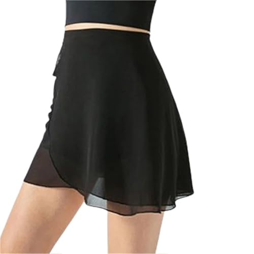 Ballettröcke Mit Seitenschlitz Damen-Ballettrock Aus Durchsichtigem Chiffon, Verstellbare Taille, Bänder, Tanz, Gymnastik, Über Schal, Tanz, Kurzer Wickelrock, Tutus Für Mädchen Und Damen(Color-01) Ballettröcke Mit Seitenschlitz Damen-Ballettrock Aus Durchsichtigem Chiffon, Verstellbare Taille, Bänder, Tanz, Gymnastik, Über Schal, Tanz, Kurzer Wickelrock, Tutus Für Mädchen Und Damen(Color-01) von ROEUIPG