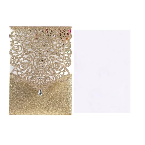 Hochzeit Einladungskarten 10 Stücke Glitter Papier Hochzeitseinladungskarte Spitze Diamant Tasche Grußkarte Geburtstag Mariage Hochzeit Gunsten Dekoration Für Hochzeit Geburtstag Muttertag(Rose cover Hochzeit Einladungskarten 10 Stücke Glitter Papier Hochzeitseinladungskarte Spitze Diamant Tasche Grußkarte Geburtstag Mariage Hochzeit Gunsten Dekoration Für Hochzeit Geburtstag Muttertag(Rose cover von ROEUIPG