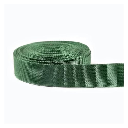 Nylonband 5 Meter 20–38 mm Nylon Gurtband Band Trim Nähmaterial Sicherheitsgurt Rucksackgurt Tasche Schnallen Bekleidungszubehör Für Buntes Gurtband, Zum Basteln, Halsband Für Hau(GrassGreen,38mm) Nylonband 5 Meter 20–38 mm Nylon Gurtband Band Trim Nähmaterial Sicherheitsgurt Rucksackgurt Tasche Schnallen Bekleidungszubehör Für Buntes Gurtband, Zum Basteln, Halsband Für Hau(GrassGreen,38mm) von ROEUIPG