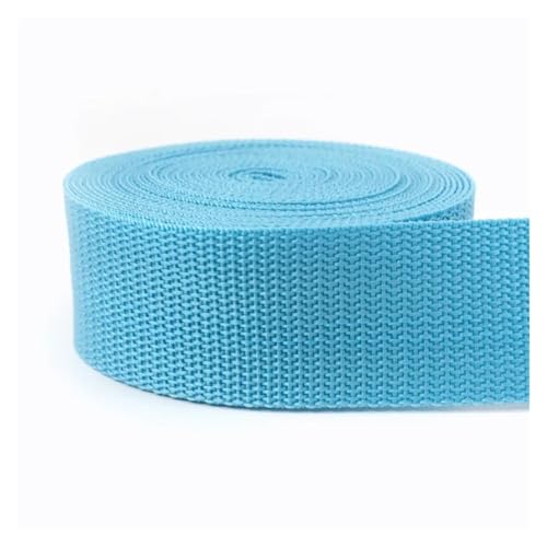 Nylonband 5 Meter 20–50 mm Polypropylen PP Nylon Gurtband for Gürtelband Hundehalsband Geschirr Outdoor Band Kleidungsstück Schuhe Band Für Buntes Gurtband, Zum Basteln, Halsband Für Hau(34LakeBlue,25 Nylonband 5 Meter 20–50 mm Polypropylen PP Nylon Gurtband for Gürtelband Hundehalsband Geschirr Outdoor Band Kleidungsstück Schuhe Band Für Buntes Gurtband, Zum Basteln, Halsband Für Hau(34LakeBlue,25 von ROEUIPG