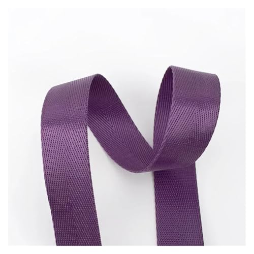 Nylonband 5 meter 20/25/32/38/50mm 1mm Dickes Festes Farbe Nylon Band for Sicherheitsgurt Rucksack Gurtband DIY Taschengurt Nähzubehör Für Buntes Gurtband, Zum Basteln, Halsband Für Hau(Purple,32mm) Nylonband 5 meter 20/25/32/38/50mm 1mm Dickes Festes Farbe Nylon Band for Sicherheitsgurt Rucksack Gurtband DIY Taschengurt Nähzubehör Für Buntes Gurtband, Zum Basteln, Halsband Für Hau(Purple,32mm) von ROEUIPG