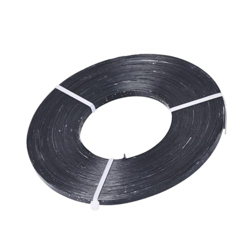 ROEUIPG Aluminiumdraht 1 Rolle 5 x 1 mm 12 Farben Flacher Aluminiumdraht aus weichem Metall for die Schmuckherstellung DIY Handwerk Schnur Für Schmuckherstellung Handwerk Modellbau(12) von ROEUIPG